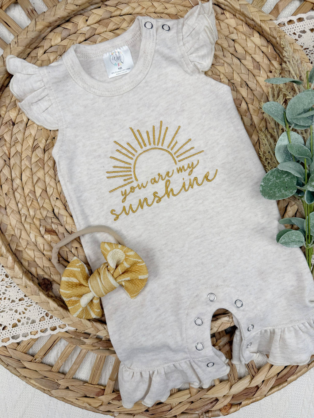You are my sunshine baby outfit | Sunshine summer outfit