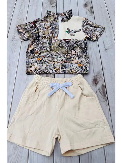2 piece mallard duck set