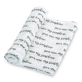 Baby Muslin Swaddle Blanket 47x47 You Are My Sunshine