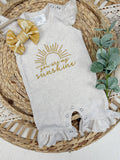 You are my sunshine baby outfit | Sunshine summer outfit