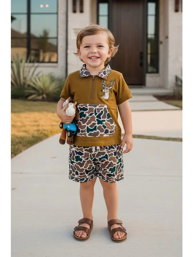 Deer Short Set