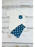 Cheetah print with stars short set