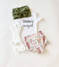 Little Cowgirl Highland Cow Bummies & Bodysuit Set