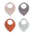 Pebble Muslin Bandana Bibs Set
