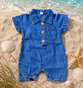 Baby Denim Romper